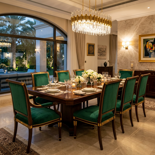 تنجيد وتصليح غرف الطعام والسفرة